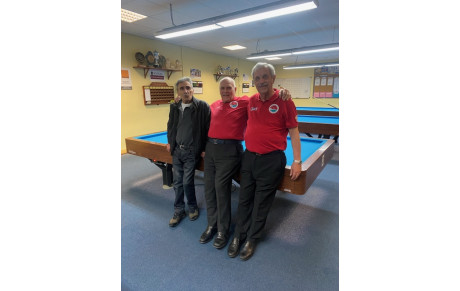 Dates à retenir  et bravo à l'équipe trois bandes Bâbord (seconde place en finale à Cholet).